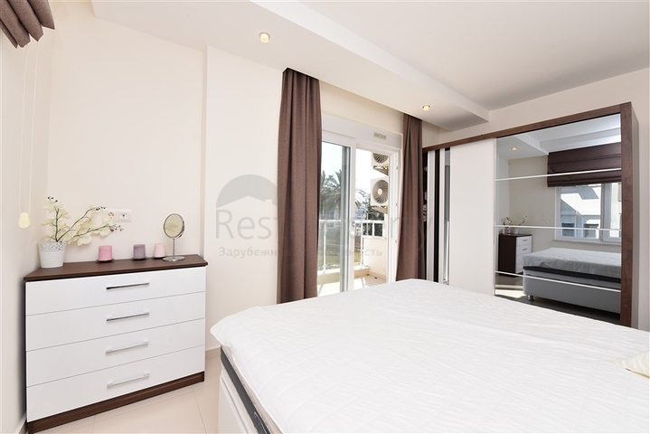 Квартира 2+1 с видом на море в районе Авсалар