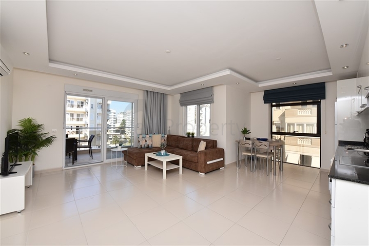 Квартира 2+1 с видом на море в районе Авсалар