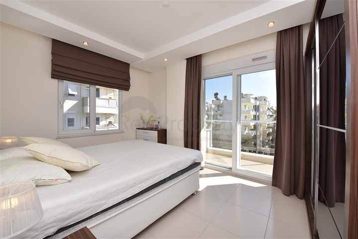 Квартира 2+1 с видом на море в районе Авсалар