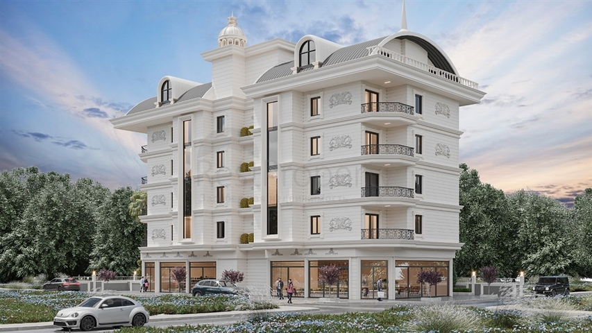 Новый жилой комплекс в районе Махмутлар