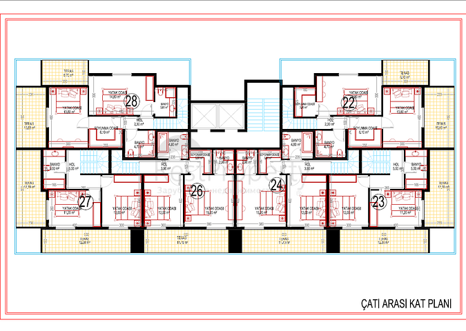 Новый жилой комплекс в районе Махмутлар
