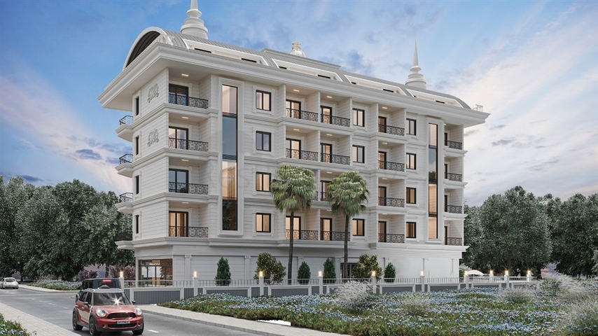Новый жилой комплекс в районе Махмутлар