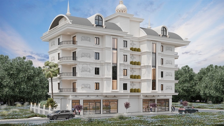 Новый жилой комплекс в районе Махмутлар