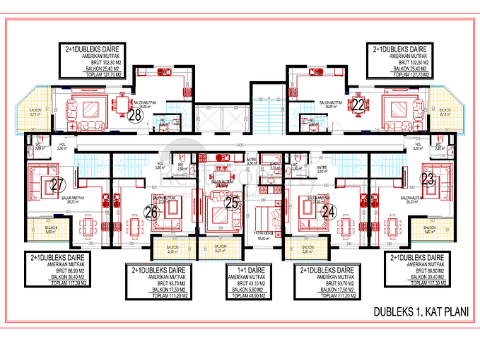 Новый жилой комплекс в районе Махмутлар