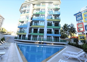 Меблированная квартира 1+1 в Авсалларе