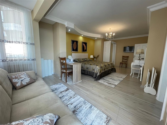 Квартира 2+1 с прямым видом на Средиземное море