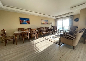 Квартира 2+1 с прямым видом на Средиземное море