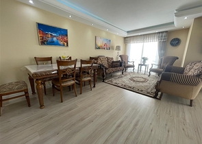 Квартира 2+1 с прямым видом на Средиземное море