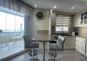 Квартира 2+1 с прямым видом на Средиземное море