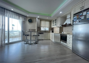 Квартира 2+1 с прямым видом на Средиземное море