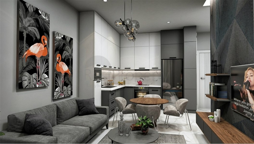 Квартиры 1+1 в районе Каргыджак 