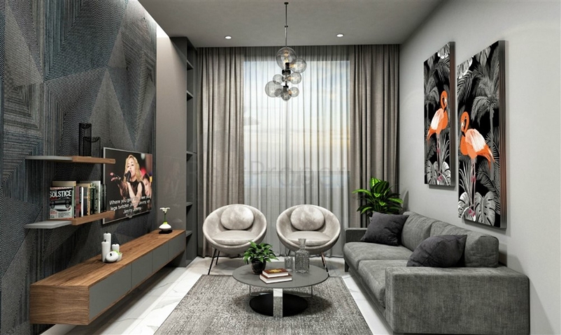 Квартиры 1+1 в районе Каргыджак 