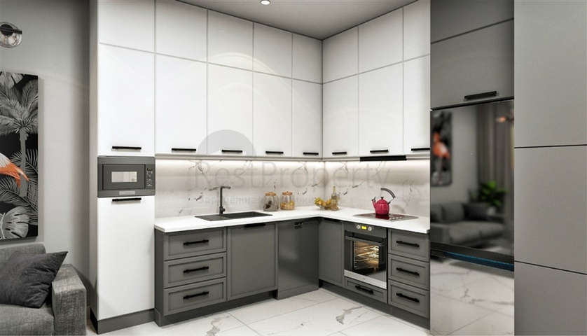 Квартиры 1+1 в районе Каргыджак 