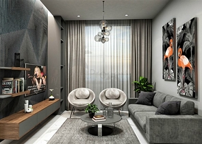 Квартиры 1+1 в районе Каргыджак 