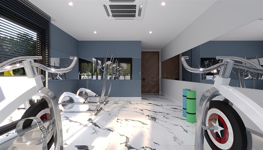 Шикарные виллы в районе Демирташ