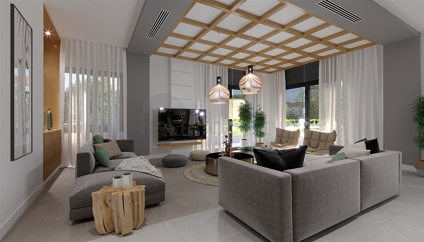 Шикарные виллы в районе Демирташ