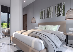 Шикарные виллы в районе Демирташ