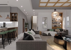 Шикарные виллы в районе Демирташ