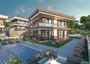 Шикарные виллы в районе Демирташ