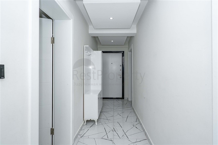 Меблированная трехкомнатная квартира в центре Аланьи