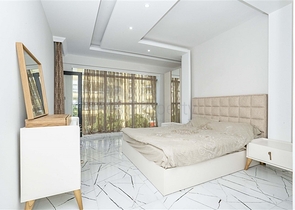 Меблированная трехкомнатная квартира в центре Аланьи