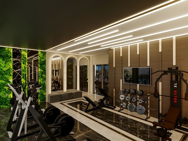 Квартиры в новом жилом комплексе в Махмутларе