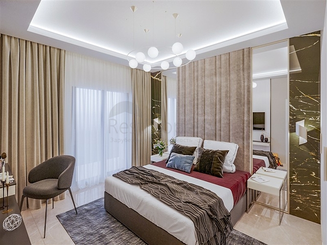 Квартиры в новом жилом комплексе в Махмутларе