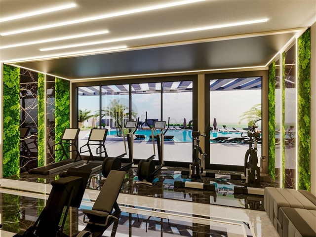 Квартиры в новом жилом комплексе в Махмутларе