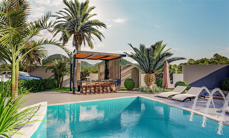 Квартиры в новом жилом комплексе в Махмутларе