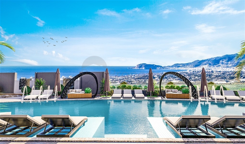 Квартиры в новом жилом комплексе в Махмутларе