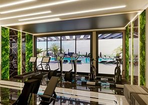 Квартиры в новом жилом комплексе в Махмутларе