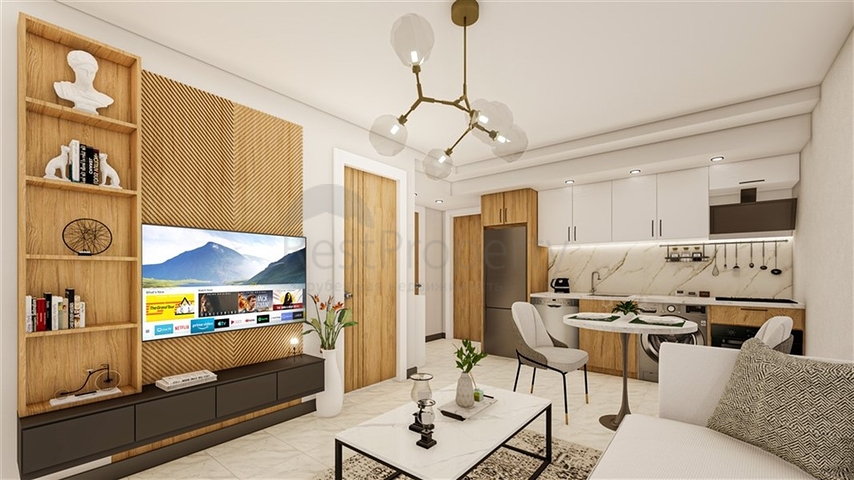 Жилой уютный комплекс на стадии строительства в районе Авсаллар