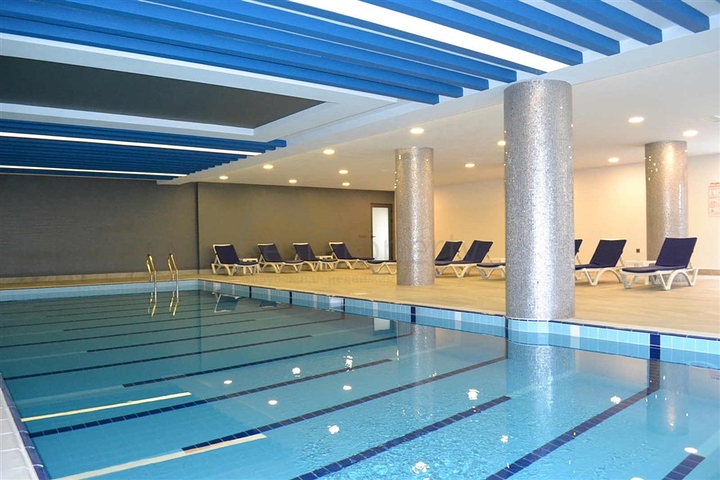 Пентхаус планировкой 2+1 на первой береговой линии в районе Махмутлар