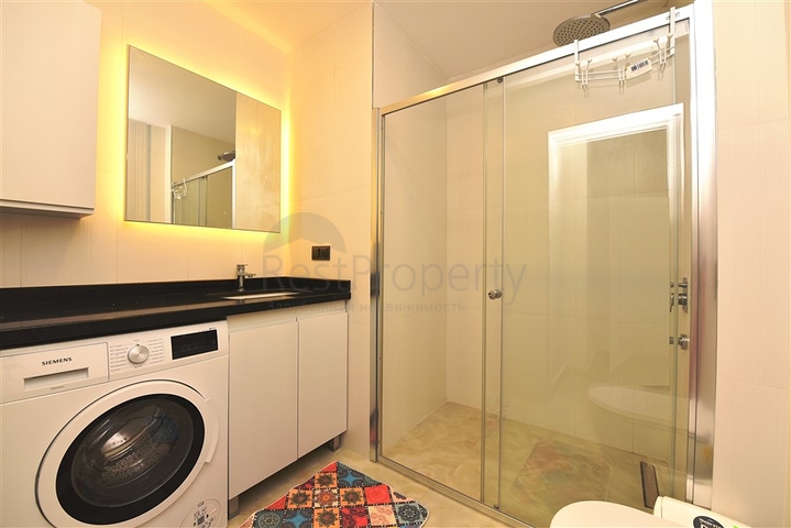 Пентхаус планировкой 2+1 на первой береговой линии в районе Махмутлар