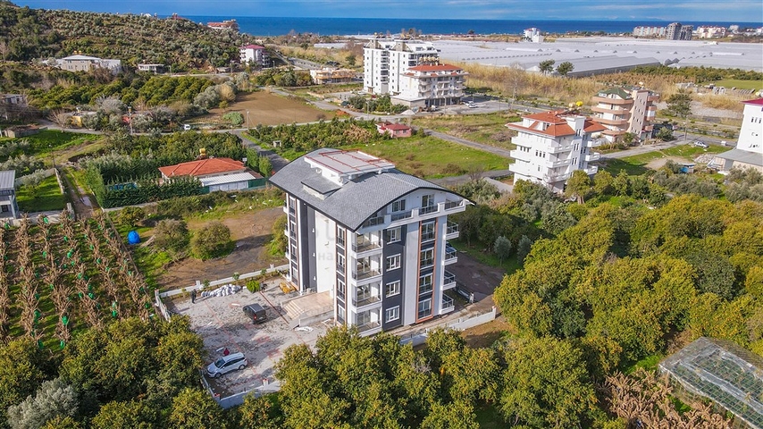 Меблированная квартира 2+1 в 900 метрах до моря в районе Демирташ