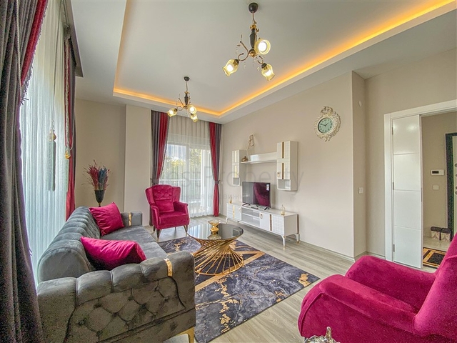 Меблированная квартира 2+1 в 900 метрах до моря в районе Демирташ