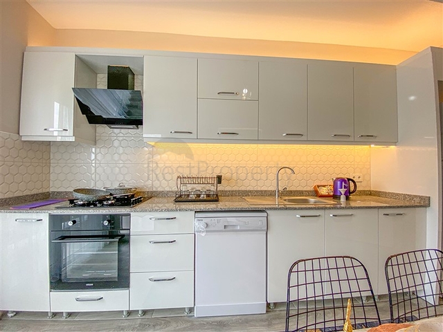 Меблированная квартира 2+1 в 900 метрах до моря в районе Демирташ