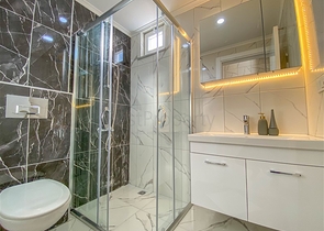 Меблированная квартира 2+1 в 900 метрах до моря в районе Демирташ