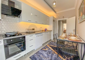 Меблированная квартира 2+1 в 900 метрах до моря в районе Демирташ