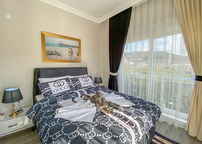 Меблированная квартира 2+1 с видом на горы