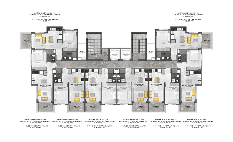 Инвестиционный проект от известного застройщика в районе Авсаллар