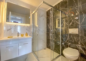 Трехкомнатная меблированная квартира в новом комплексе Демирташа