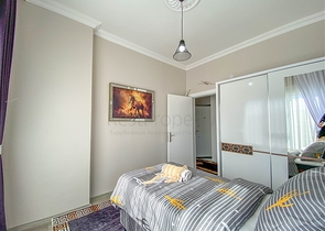 Трехкомнатная меблированная квартира в новом комплексе Демирташа