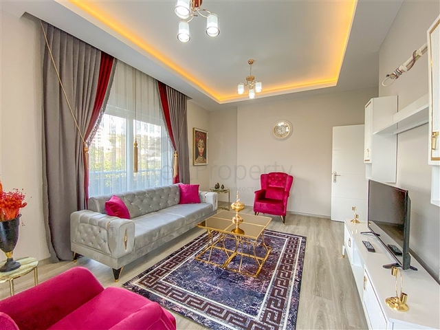 Меблированная квартира 2+1 с отдельной кухней в районе Демирташ