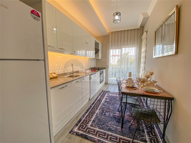 Меблированная квартира 2+1 с отдельной кухней в районе Демирташ