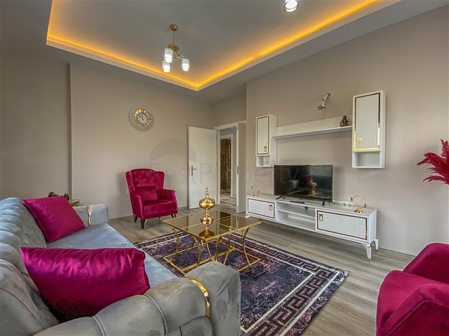 Меблированная квартира 2+1 с отдельной кухней в районе Демирташ