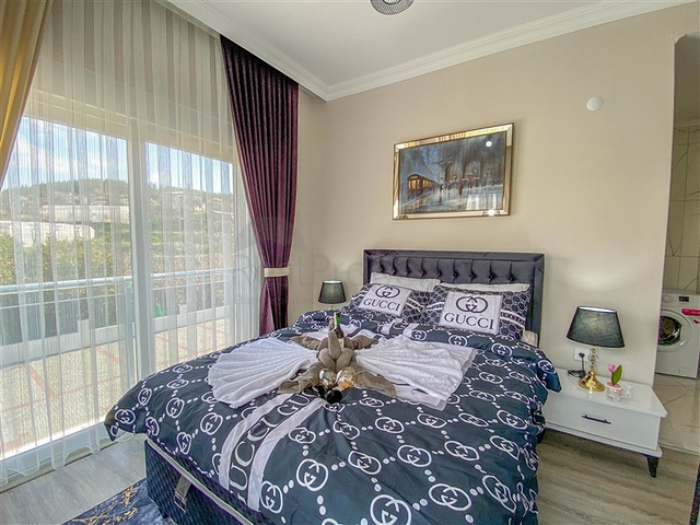 Меблированная квартира 2+1 с отдельной кухней в районе Демирташ