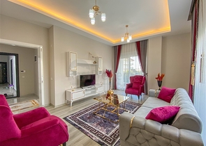 Меблированная квартира 2+1 с отдельной кухней в районе Демирташ