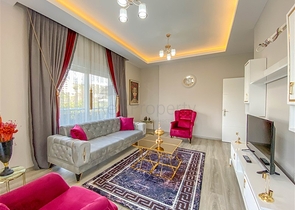 Меблированная квартира 2+1 с отдельной кухней в районе Демирташ