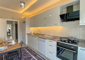 Меблированная квартира 2+1 с отдельной кухней в районе Демирташ